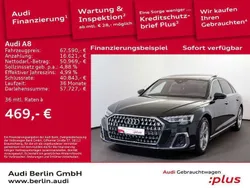 Mythosschwarz metallic Gebraucht 2023 Audi A8L Ambiente Limousine | 74.900 € (Fairer Preis)