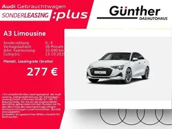 Gletscherweiß metallic Gebraucht 2024 Audi A3 Advanced Limousine | 33.400 € (Fairer Preis)