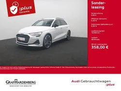 Weiß Gebraucht 2024 Audi A3 Sportback S-Line Limousine | 38.980 € (Guter Preis)