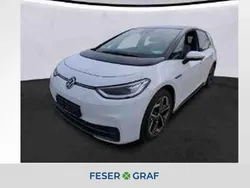 Gletscherweiß metallic schwarz Gebraucht 2021 VW ID.3 Pro Performance Kleinwagen | 21.950 € (Fairer Preis)