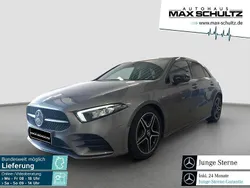 Grau Gebraucht 2020 Mercedes A180 AMG line Limousine | 24.880 € (Guter Preis)