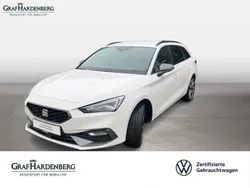 Weiß Gebraucht 2021 Seat Leon FR-Line Kombi | 23.444 € (Fairer Preis)