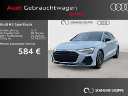 Gletscherweiß metallic Gebraucht 2024 Audi A3 S-Line Limousine | 44.850 € (Teuer)