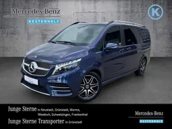 Sodalithblau met. Gebraucht 2024 Mercedes V250 AMG line Van / Kleinbus | 65.490 € (Fairer Preis)