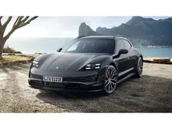 Tiefschwarzmetallic (metallic) Gebraucht 2022 Porsche Taycan Limousine | 72.900 € (Fairer Preis)