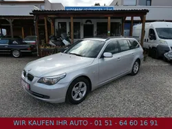 Silber Gebraucht 2008 BMW 523 Advantage Kombi | 4.190 € (Superpreis)