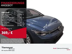 Anemonenblau metallic Gebraucht 2024 VW Golf VIII Life Limousine | 22.980 € (Guter Preis)
