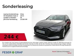Mythosschwarz metallic Gebraucht 2024 Audi A3 Sportback Ambiente Limousine | 30.440 € (Superpreis)
