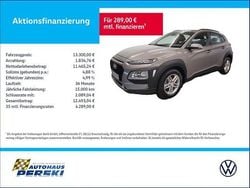 Grau Gebraucht 2018 Hyundai Kona Pure SUV | 13.300 € (Fairer Preis)