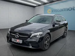 Schwarz Gebraucht 2021 Mercedes C300e Kombi | 29.599 € (Fairer Preis)