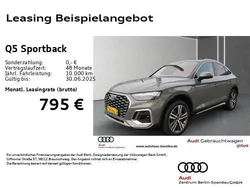 Grau Gebraucht 2024 Audi Q5 Sportback S-Line SUV | 67.160 €