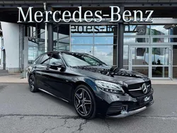 Schwarz Gebraucht 2021 Mercedes C220 AMG Kombi | 31.890 € (Fairer Preis)