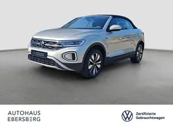 Silber Gebraucht 2024 VW T-Roc Cabriolet Move Cabrio | 32.850 € (Fairer Preis)