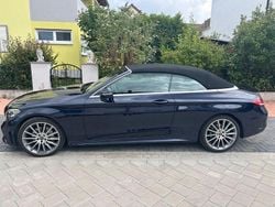 Blau Gebraucht 2022 Mercedes C200 AMG line Cabrio | 37.390 € (Guter Preis)