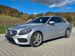 Silber Gebraucht 2014 Mercedes C180 AMG line Limousine | 15.799 € (Fairer Preis)