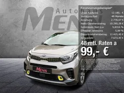 Grau Gebraucht 2018 Kia Picanto X-Line Kleinwagen | 12.180 € (Fairer Preis)