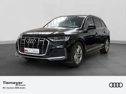 Schwarz Gebraucht 2021 Audi Q7 S-Line SUV | 63.960 € (Teuer)