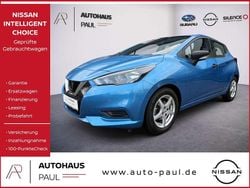 Blau Gebraucht 2022 Nissan Micra Visia+ Kleinwagen | 12.980 € (Fairer Preis)