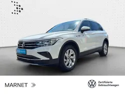 Weiß Gebraucht 2021 VW Tiguan Elegance SUV | 32.390 € (Fairer Preis)