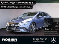 Blau Gebraucht 2024 Mercedes EQE500 Premium Limousine | 56.870 €