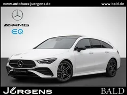 Weiss unilack polarweiss Gebraucht 2024 Mercedes CLA250 Shooting Brake AMG Kombi | 43.330 € (Etwas zu teuer)