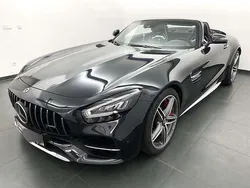 Schwarz metallic Gebraucht 2019 Mercedes AMG GT C AMG Coupé | 103.160 € (Etwas zu teuer)