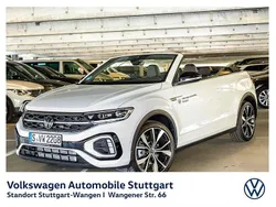 Pure white schwarz Gebraucht 2025 VW T-Roc Cabriolet R-line Cabrio | 42.990 € (Teuer)