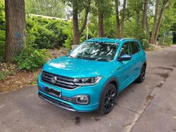 Blau Gebraucht 2019 VW T-Cross Style SUV | 19.999 € (Teuer)