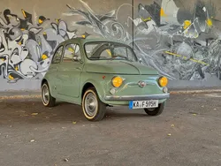 Grün Gebraucht 1965 Fiat 500 Cabrio | 22.900 €