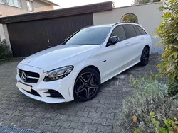 Weiß Gebraucht 2021 Mercedes C300e AMG Kombi | 28.000 € (Guter Preis)