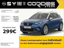 Saphire blau metallic/ weiß Neu 2025 Seat Arona FR SUV | 30.800 € (Etwas zu teuer)