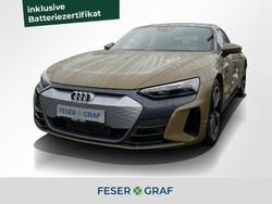 Taktikgrün metallic Gebraucht 2022 Audi e-tron GT quattro Sport Limousine | 52.740 € (Superpreis)