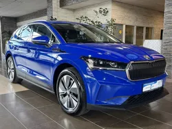 Blau energyblau Gebraucht 2023 Skoda Enyaq iV Loft SUV | 35.900 € (Fairer Preis)