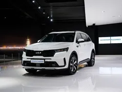 (ud) schneeweiss Gebraucht 2024 Kia Sorento Vision SUV | 41.980 € (Guter Preis)