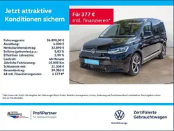Schwarz Gebraucht 2023 VW Caddy Style Van / Kleinbus | 36.890 € (Fairer Preis)
