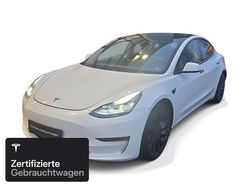 Weiß Gebraucht 2021 Tesla Model 3 Performance Limousine | 29.400 € (Fairer Preis)