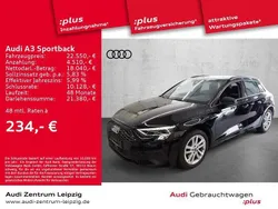 Brillantschwarz Gebraucht 2022 Audi A3 Sportback e-tron Ambiente Limousine | 22.550 € (Superpreis)