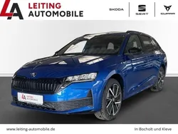 Blau Neu 2024 Skoda Octavia SportLine Kombi | 38.945 € (Teuer)