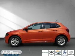 Orange Gebraucht 2021 VW Polo Highline Limousine | 18.490 € (Fairer Preis)