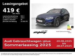 Navarrablau metallic Gebraucht 2024 Audi A4 Allroad Ambiente Kombi | 48.290 € (Etwas zu teuer)