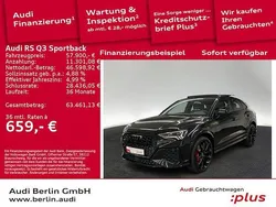 Schwarz Gebraucht 2021 Audi RS Q3 Sportback Ambiente SUV | 57.900 € (Etwas zu teuer)
