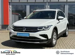 Weiß Gebraucht 2021 VW Tiguan Elegance SUV | 28.870 € (Guter Preis)