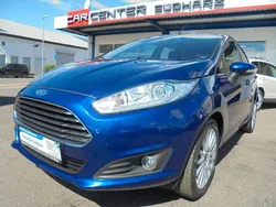 Blau Gebraucht 2014 Ford Fiesta Titanium Kleinwagen | 6.499 € (Fairer Preis)