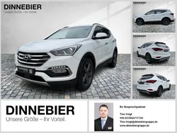 Weiß Gebraucht 2016 Hyundai Santa Fe Premium SUV | 16.890 € (Fairer Preis)