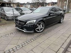 Schwarz Gebraucht 2017 Mercedes C200 AMG line Kombi | 19.500 €