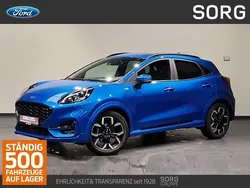 Desert island blue metallic Gebraucht 2021 Ford Puma Gen-E ST-Line X SUV | 19.990 €