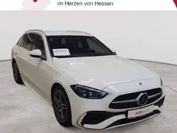 Polarweiß Gebraucht 2022 Mercedes C220 AMG line Kombi | 27.990 € (Guter Preis)