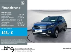 Blau Gebraucht 2021 VW T-Cross Life SUV | 17.660 € (Fairer Preis)