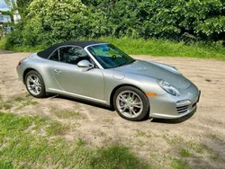 Silber Gebraucht 2009 Porsche 911 Carrera 4 Cabriolet Cabrio | 37.500 €