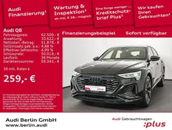 Mythosschwarz metallic Gebraucht 2023 Audi Q8 e-tron S-Line SUV | 62.500 € (Guter Preis)
